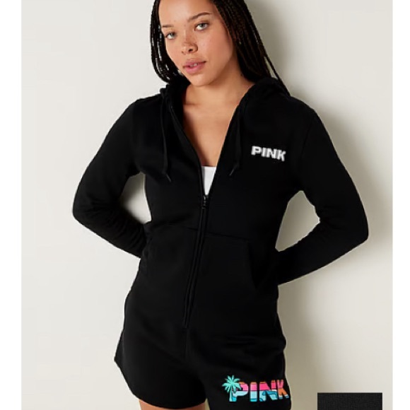 Brand new PINK hoodie and matching leggings - Picture 1 of 2